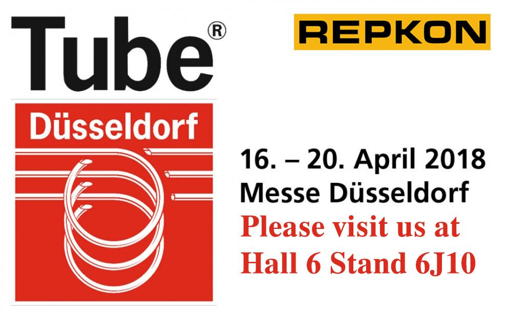 Repkon is participating in Tube Düsseldorf Exhibition